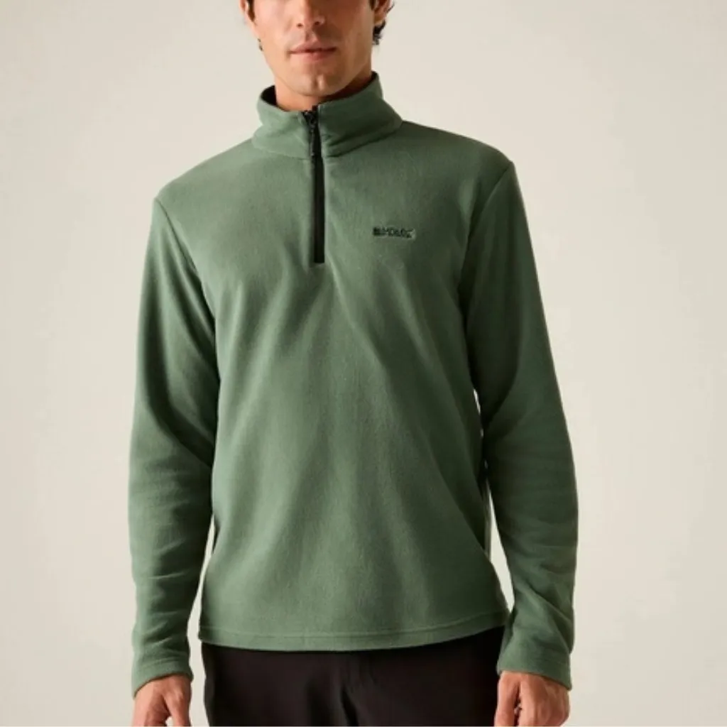 Ανδρικό Fleece Half-Zip Forest Green1