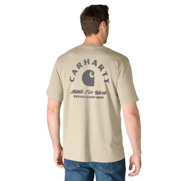 Ανδρικό T-Shirt Irvine Oat Milk2