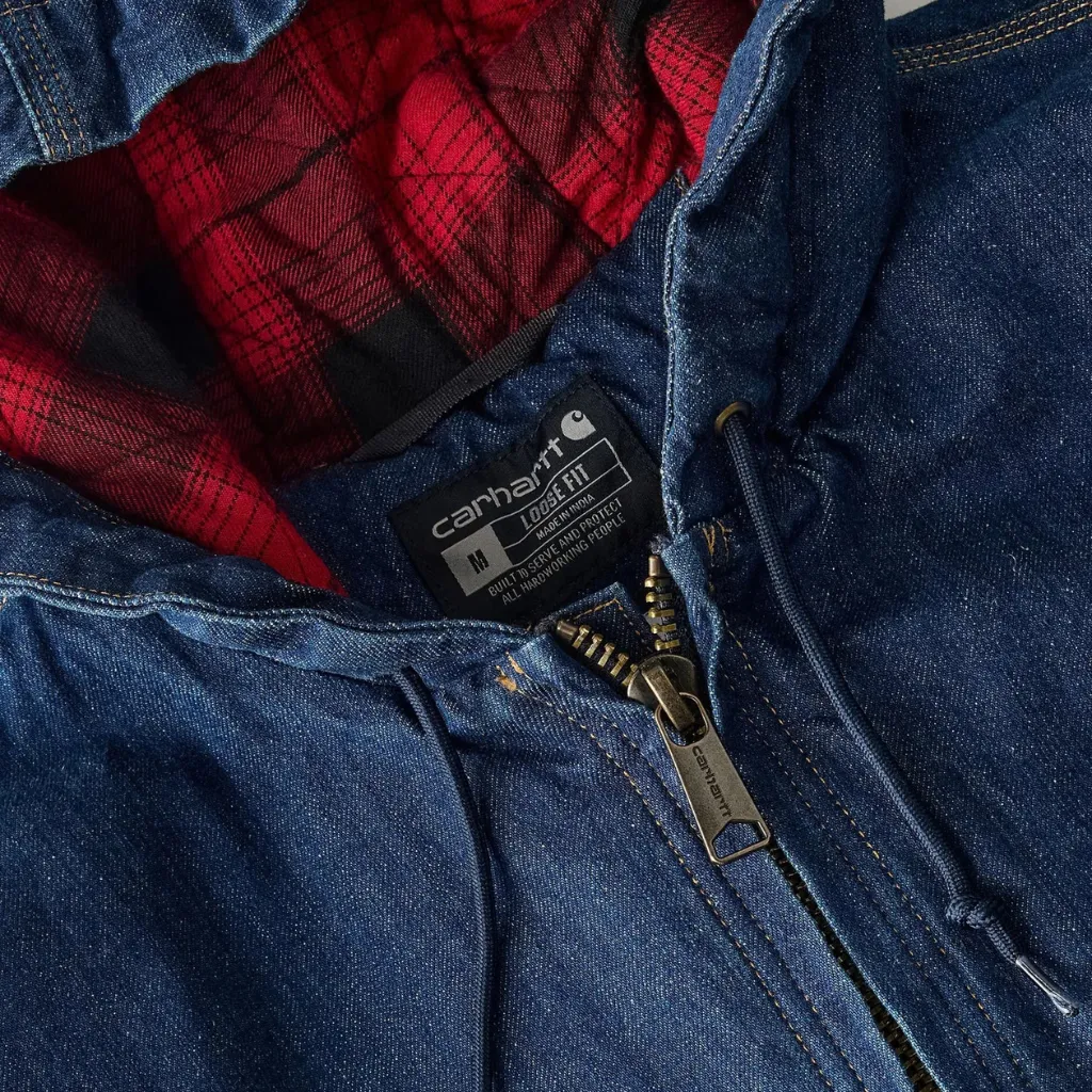 Ανδρικό Μπουφάν Active Denim Carhartt 14 Ανδρικό Μπουφάν Active Denim 2