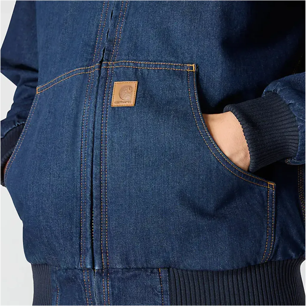 Ανδρικό Μπουφάν Active Denim Carhartt 15 Ανδρικό Μπουφάν Active Denim Carhartt - Image 3