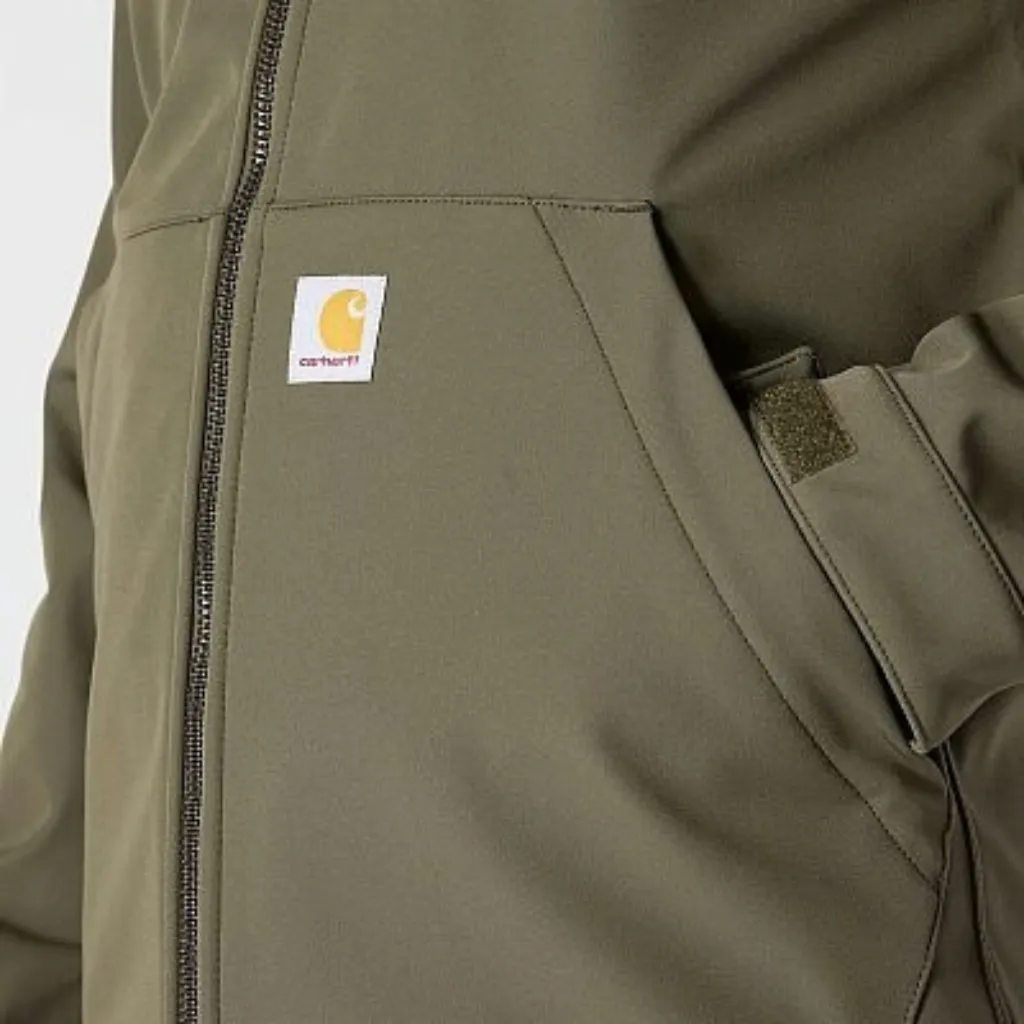 Ανδρικό Μπουφάν Rain Defender Softshell Χακί Carhartt 14 Ανδρικό Μπουφάν Rain Defender Softshell Χακί 4