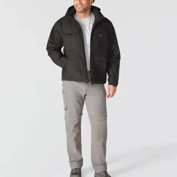 Ανδρικό Μπουφάν Steel Braddock Μαύρο Carhartt - Image 4