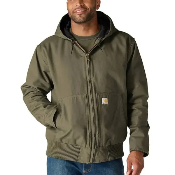 Ανδρικό Μπουφάν Χακί Carhartt 7 Ανδρικό Μπουφάν Χακί 1