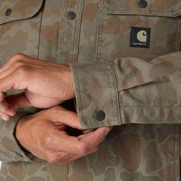 Ανδρικό Πουκάμισο Με Επένδυση Παραλλαγής Carhartt - Image 4