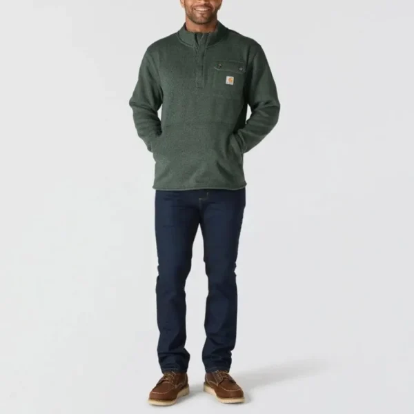 Ανδρικό Πουλόβερ Fleece Πράσινο 4