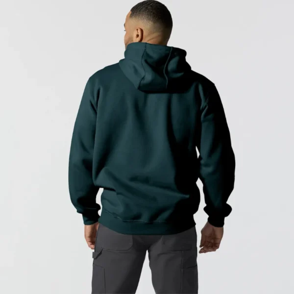 Ανδρικό Φούτερ Logo Sleeve Dark Harbor Teal Carhartt - Image 2