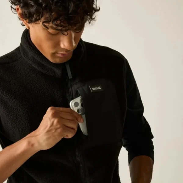Γιλέκο Fleece Frankie Borg Μαύρο Regatta 3 Γιλέκο Fleece Frankie Borg Μαύρο 3