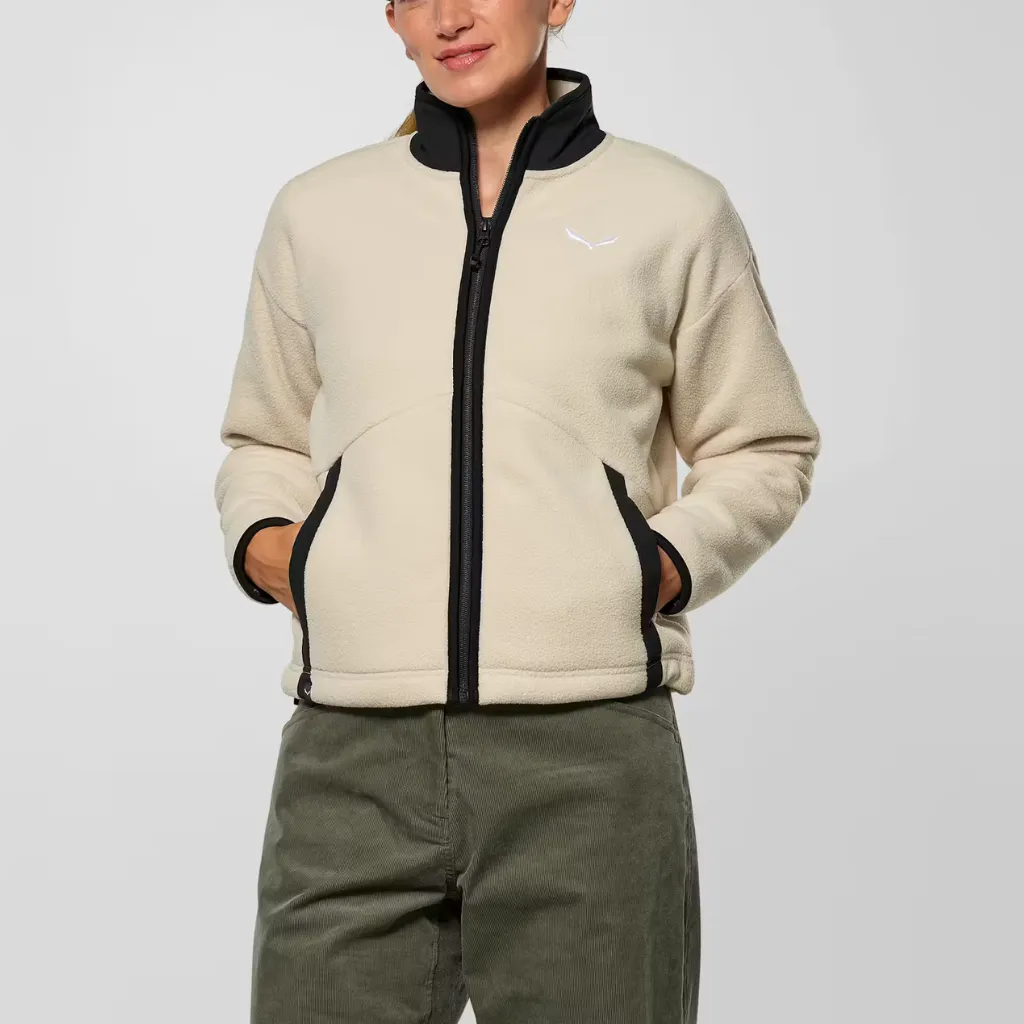 Γυναικεία Ζακέτα Fleece Oat Milk 1