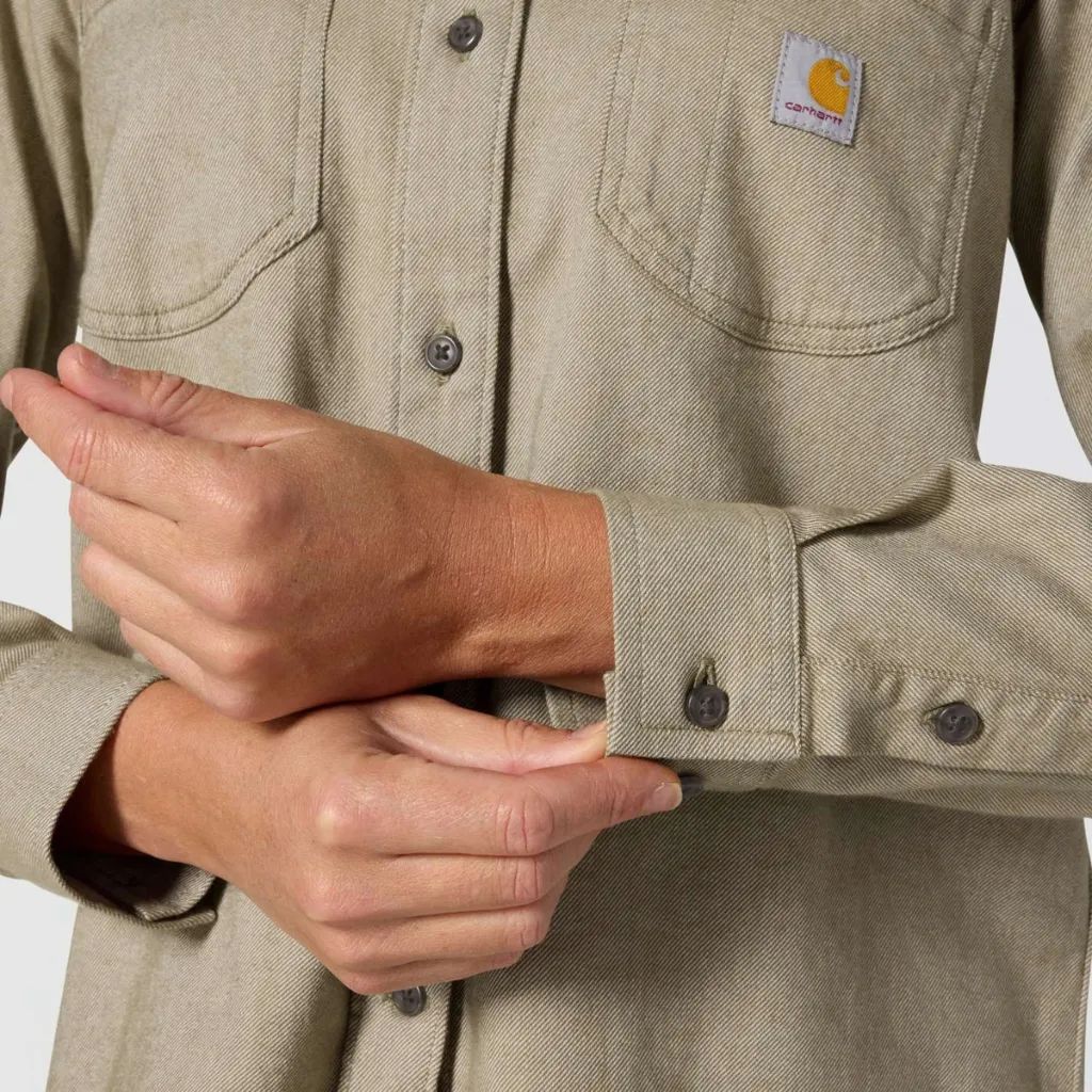 Γυναικείο Πουκάμισο Hamilton Μπεζ Carhartt 15 Γυναικείο Πουκάμισο Hamilton Μπεζ Carhartt - Image 5