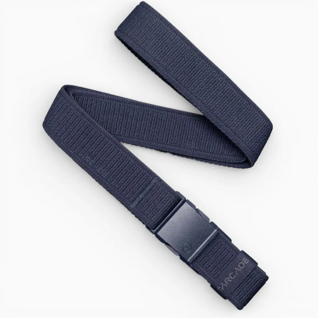 Ζώνη Ελαστική Unisex Atlas Slim Navy 1