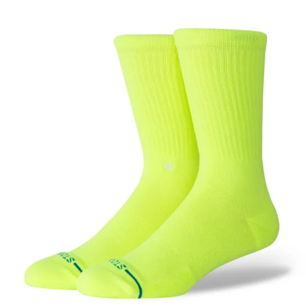 Κάλτσες Icon Crew Neon Yellow 1