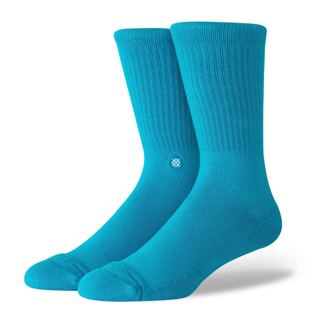 Κάλτσες Icon Crew Teal Blue 1
