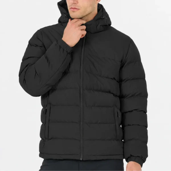 Ανδρικό Μπουφάν Puffer Carsano Μαύρο 1