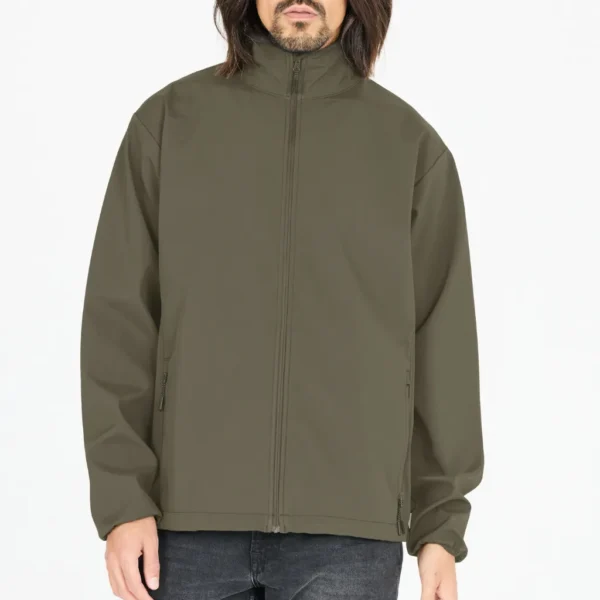 Ανδρικό Μπουφάν Softshell Lango Χακί1