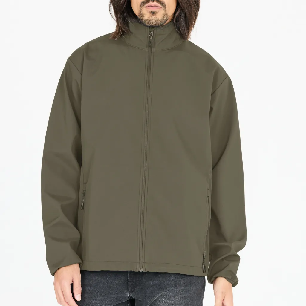 Ανδρικό Μπουφάν Softshell Lango Χακί1